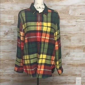 American Eagle flannel button down - size XL